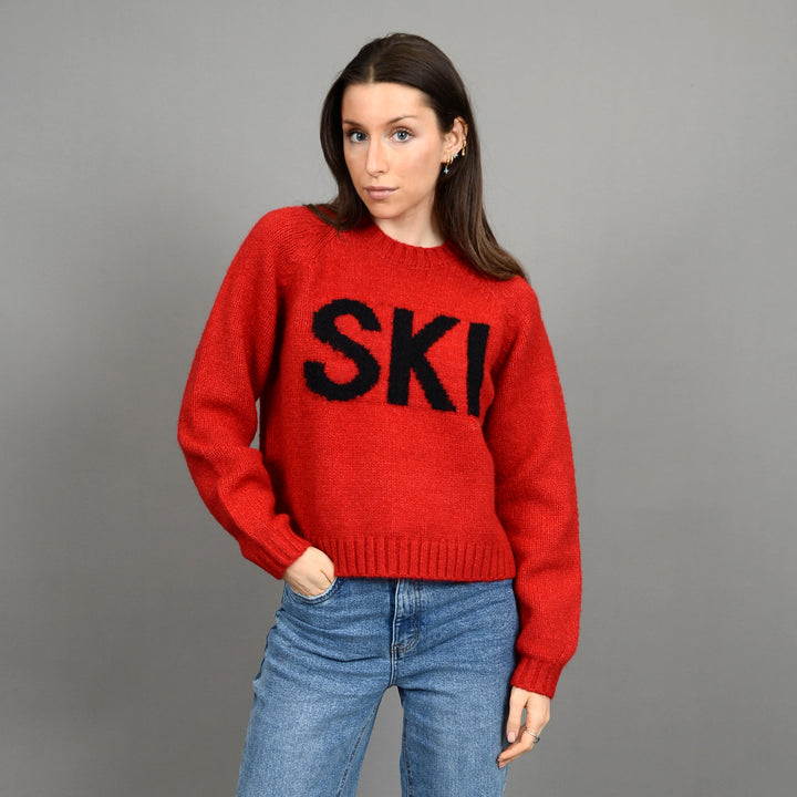 BRUNHILDE SWEATER -blue or red