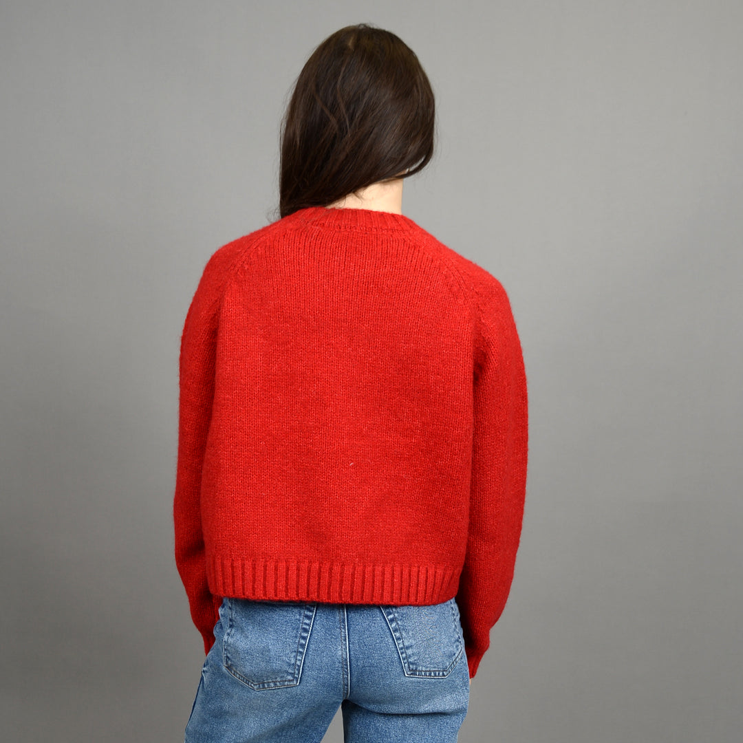 BRUNHILDE SWEATER -blue or red
