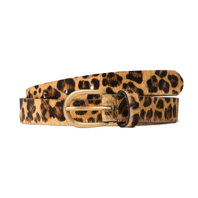 JANE LEOPARD BELT