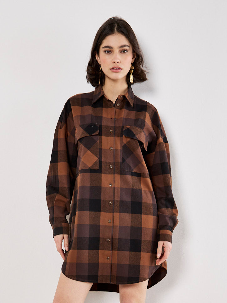 ROWEN SHIRT DRESS