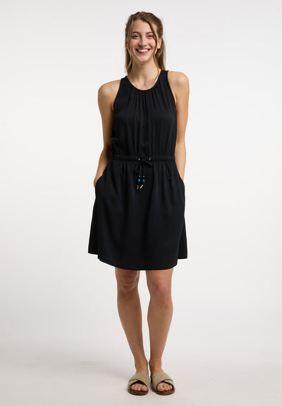 SANAI DRESS - black or coral