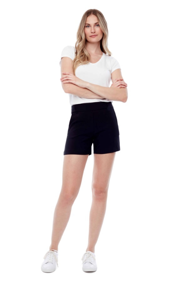 LISA PALERMO SHORT - black, emerald, cobalt or fuchsia