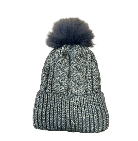 GABBY HAT- dark grey