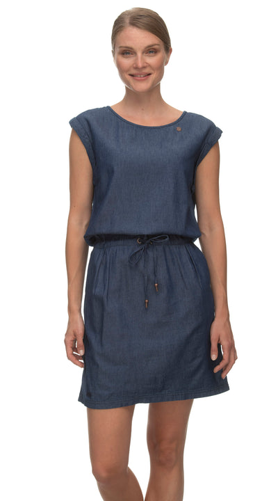 OLEA DENIM DRESS - denim blue or light grey