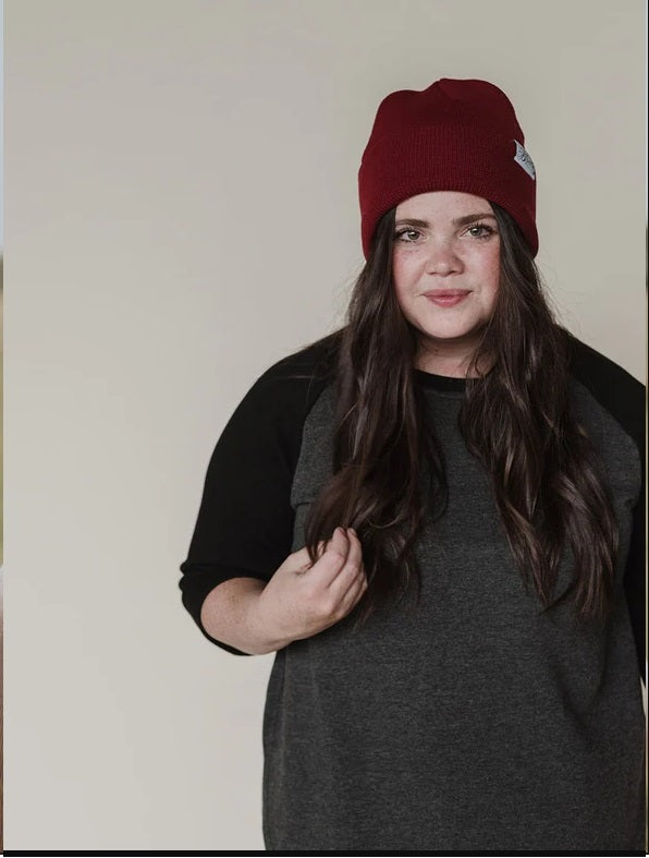 TREKKING TOQUE - cranberry or forest