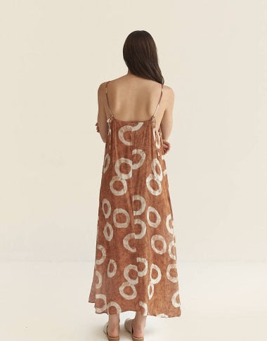 PRIAMUS DRESS - copper or green