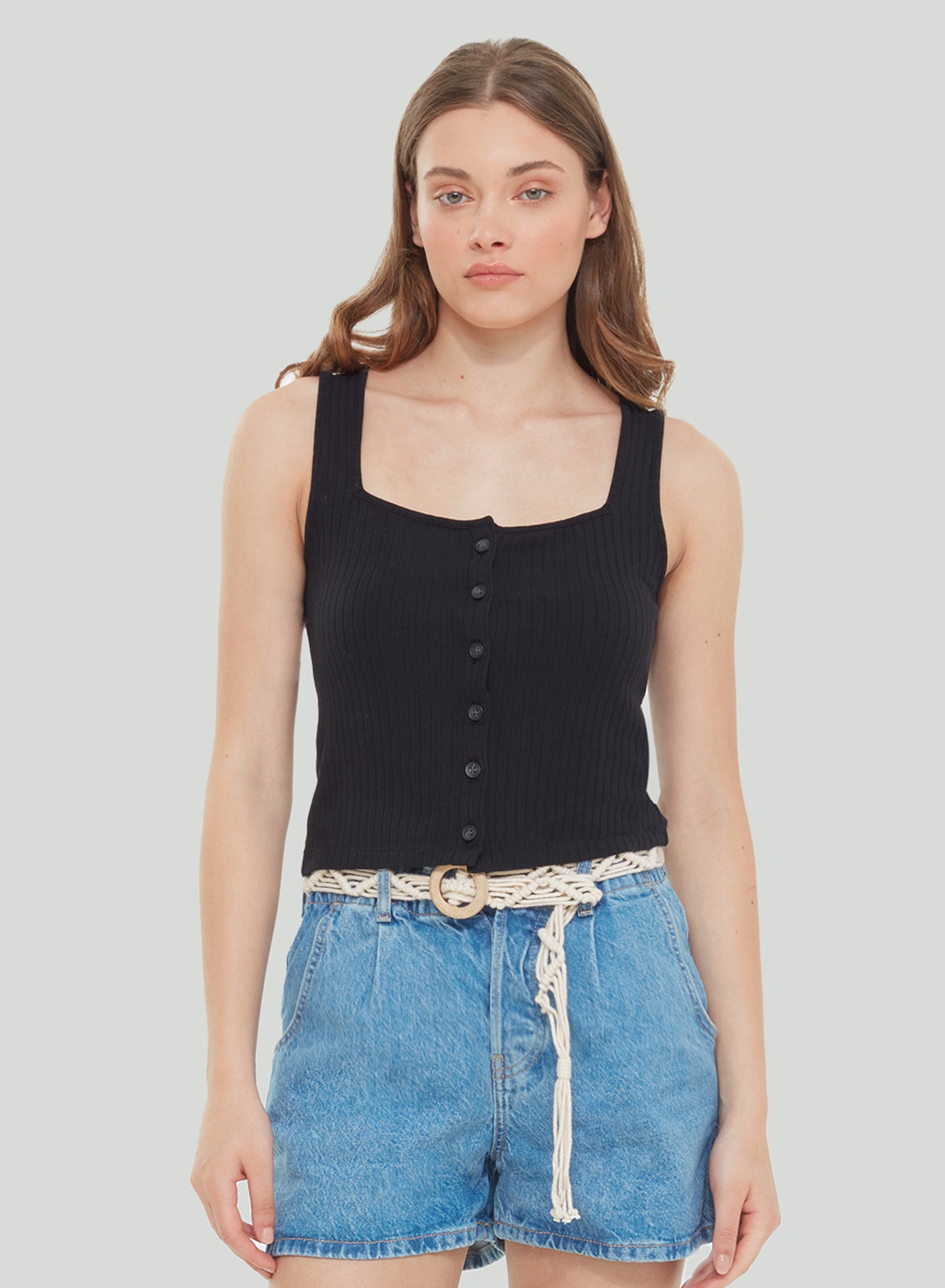 BRITTANY BUTTON TANK