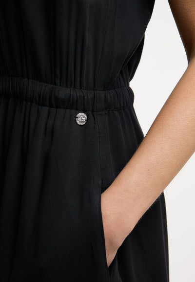 SANAI DRESS - black or coral