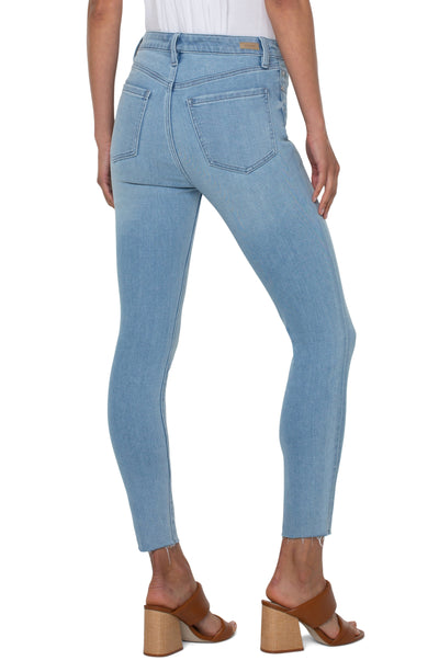 ABBY HIGH RISE ANKLE SKINNY - keniston 28"
