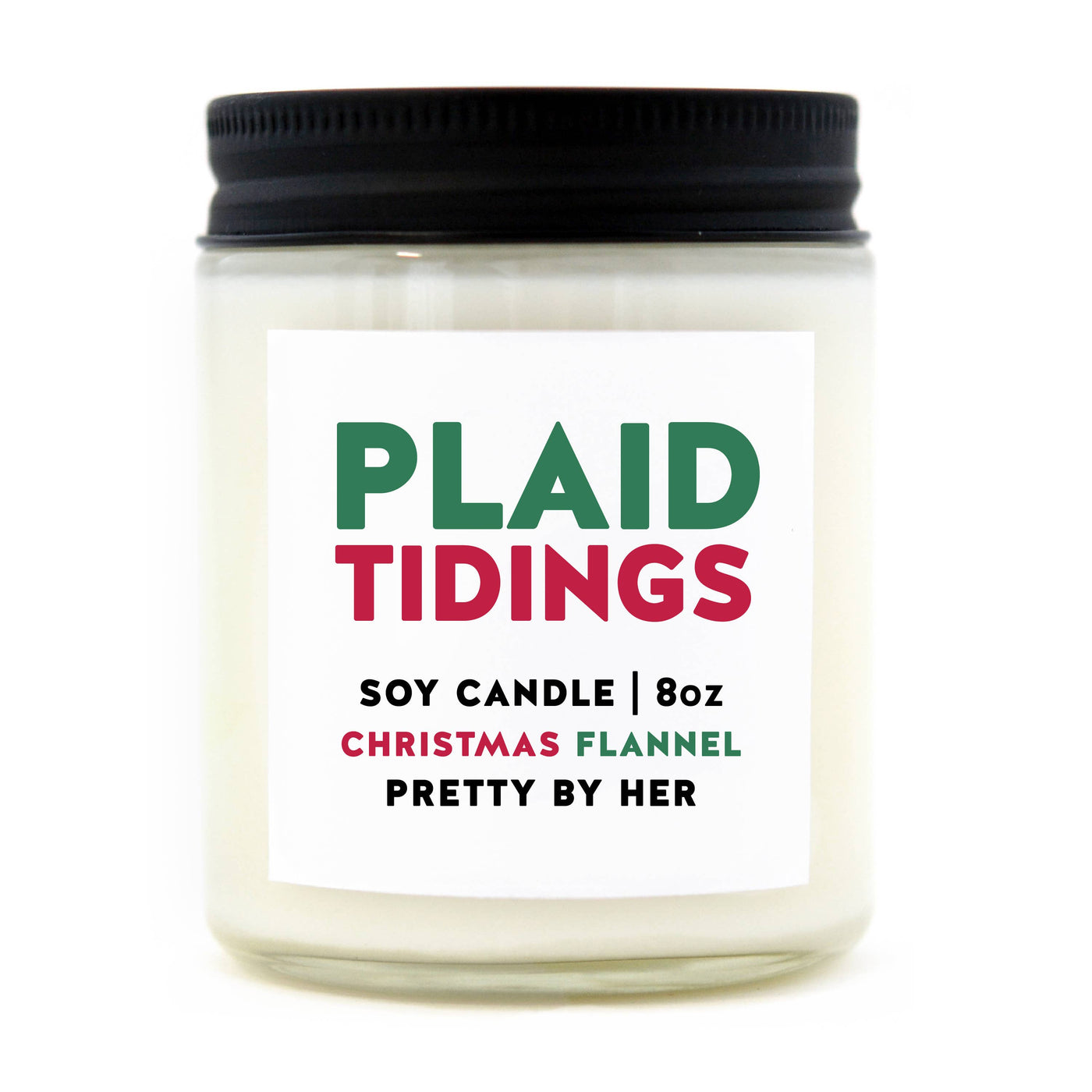 PLAID TIDINGS CANDLE