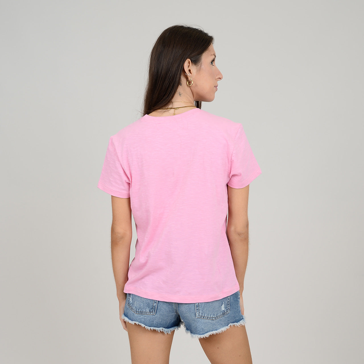 OLIVIANNA TEE- cotton candy, white or black