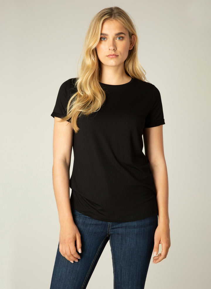 YALBA TEE  - white, black, navy