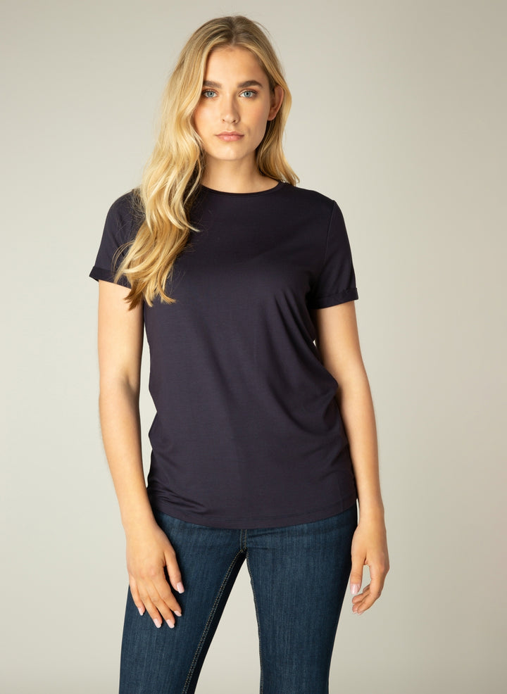 YALBA TEE  - white, black, navy