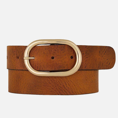 DAPHNE COGNAG LEATHER BELT