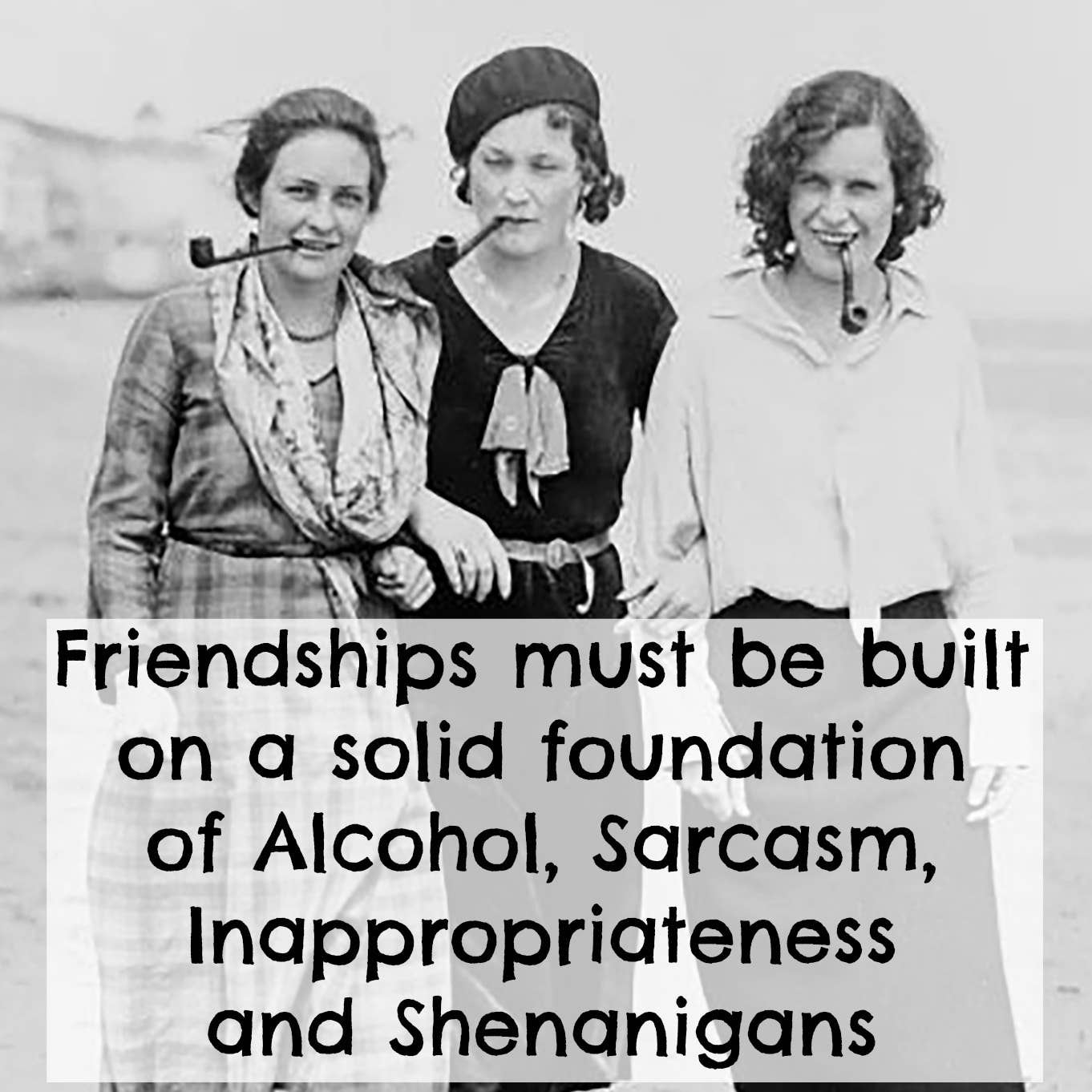 Friendships Must Be Built...Fridge Magnet