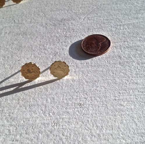 DESIGN ZODIAC STUD EARRINGS
