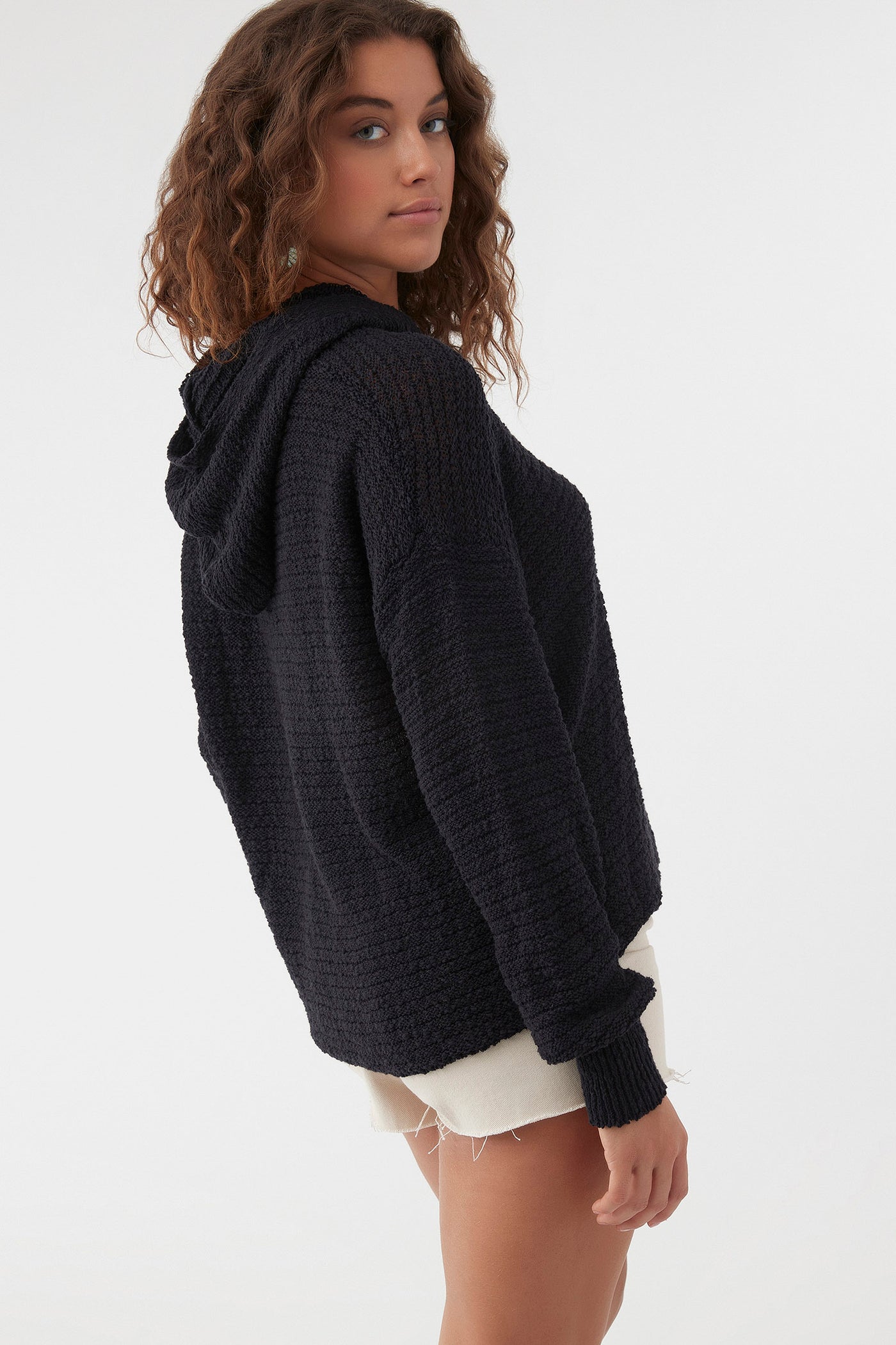 MAGIC HOODIE SWEATER - winter white or black
