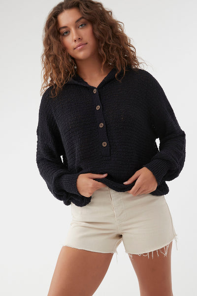 MAGIC HOODIE SWEATER - winter white or black