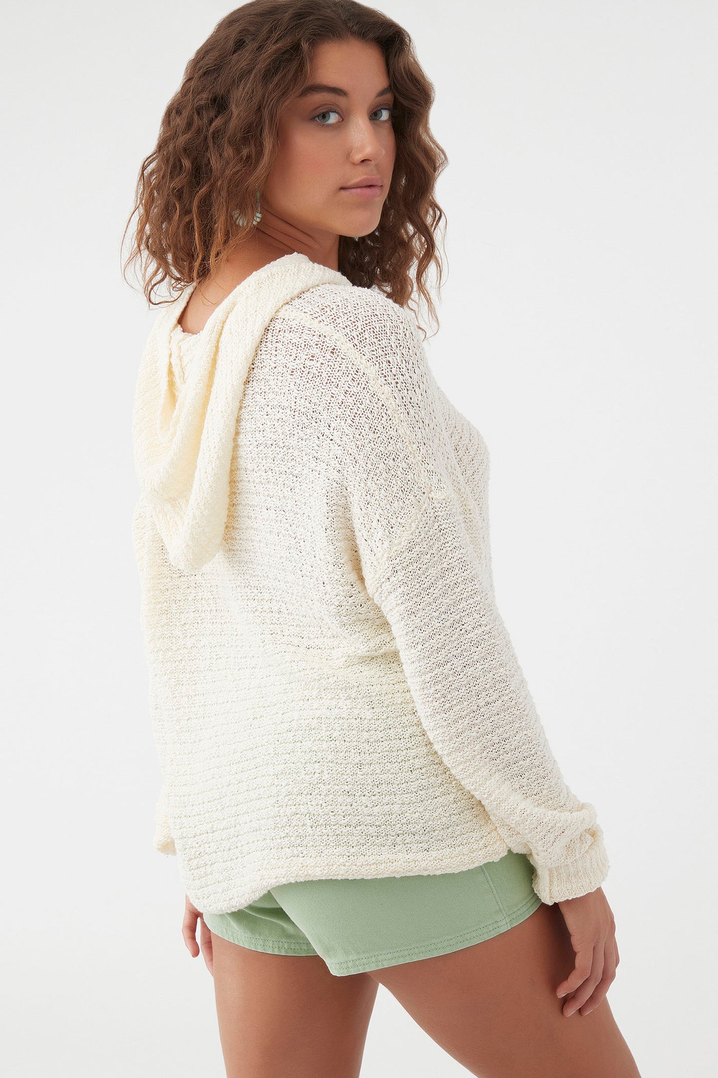 MAGIC HOODIE SWEATER - winter white or black