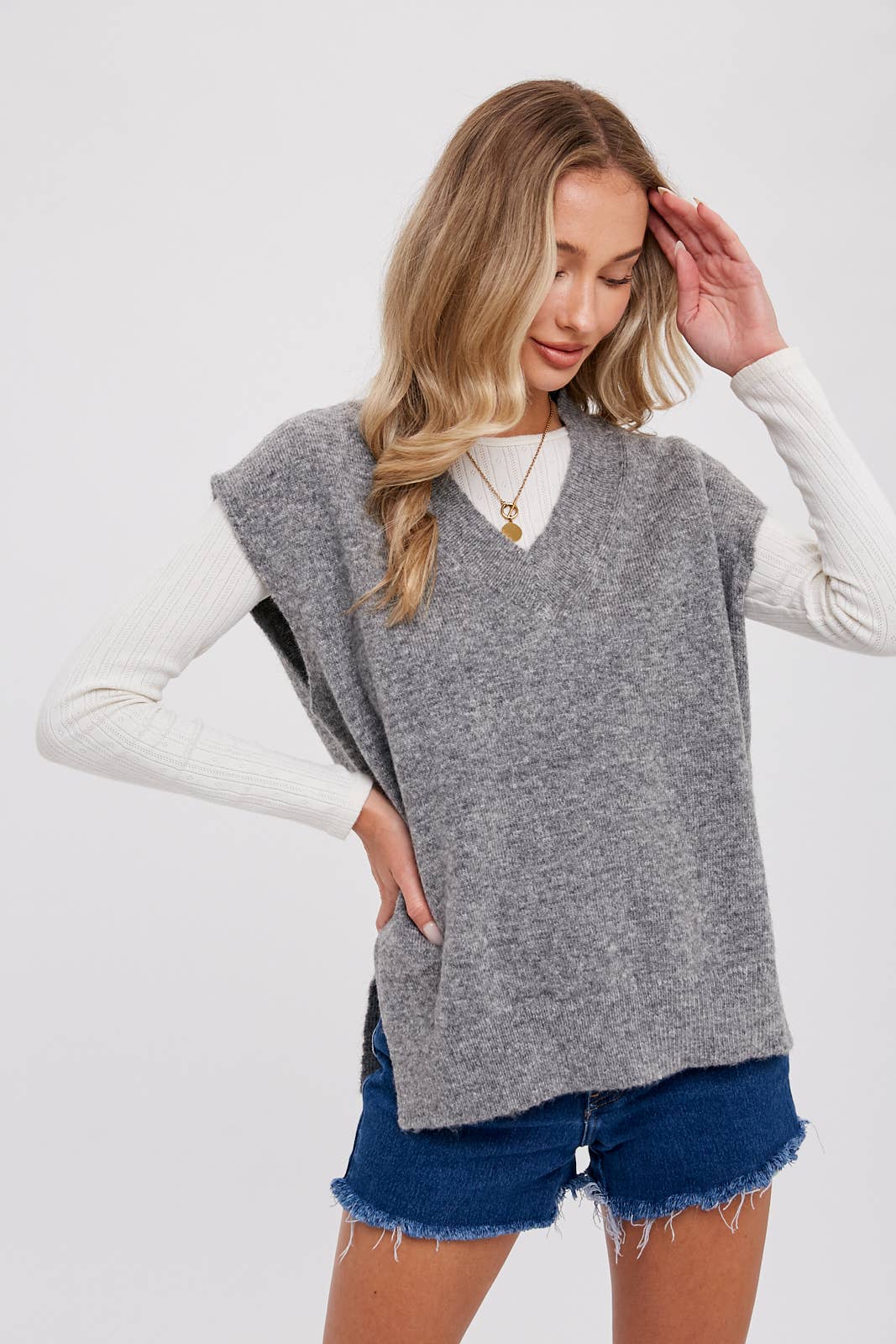 KAVLY KNIT VEST