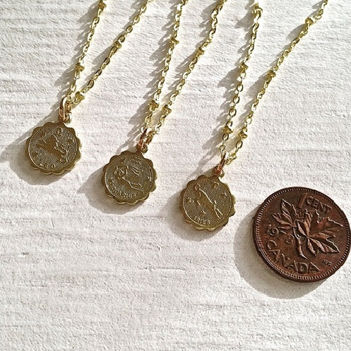 ZODIAC CHARM NECKLACE